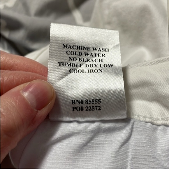 Size 15 Eunina High waisted skinny crop white jeans - Picture 7 of 7